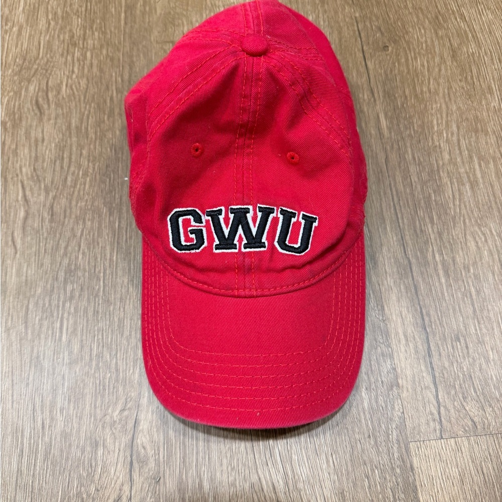 Red GWU Baseball Cap